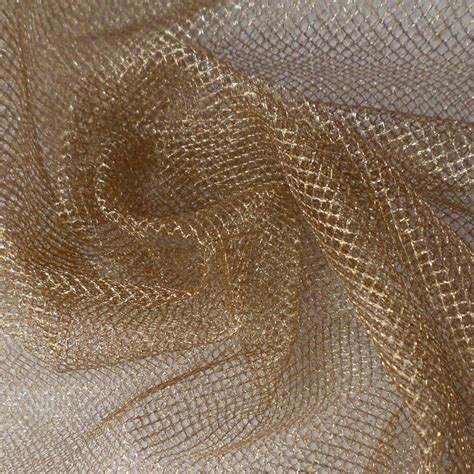 rose gold aluminum mesh fabric|Gold Metallic Mesh Fabric .